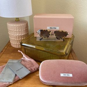 NWT MIU MIU 53mm Irregular Sunglasses